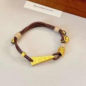 gd woven bracelet